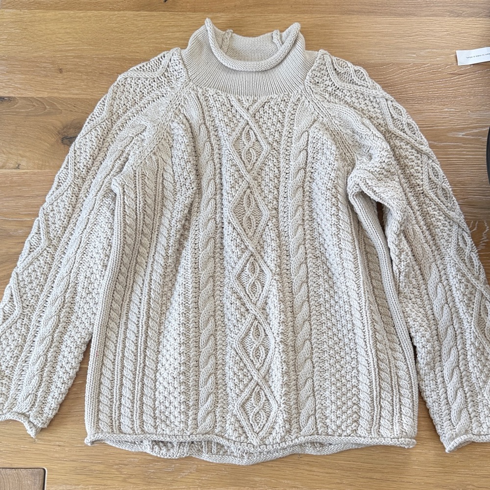 Rumored Cable Knit Sweater